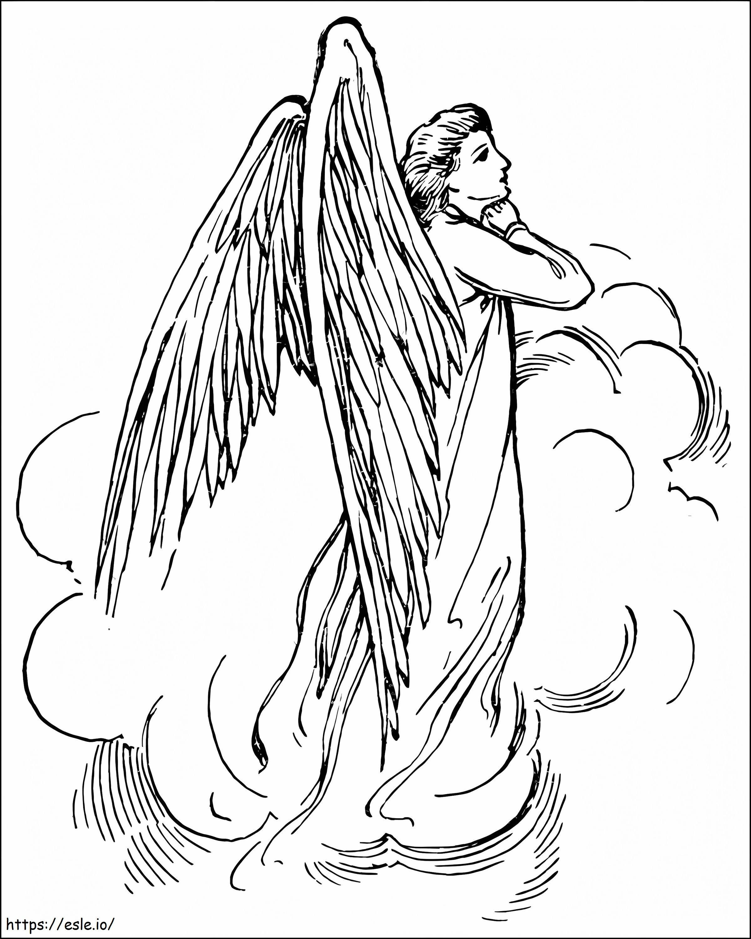 Perfect Angel coloring page