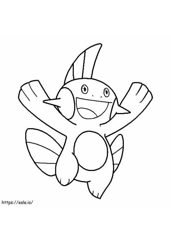 Marshmallow 1 coloring page