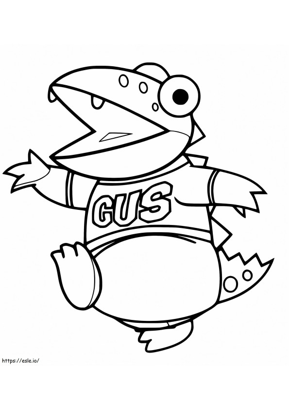 Gus In Ryans World coloring page