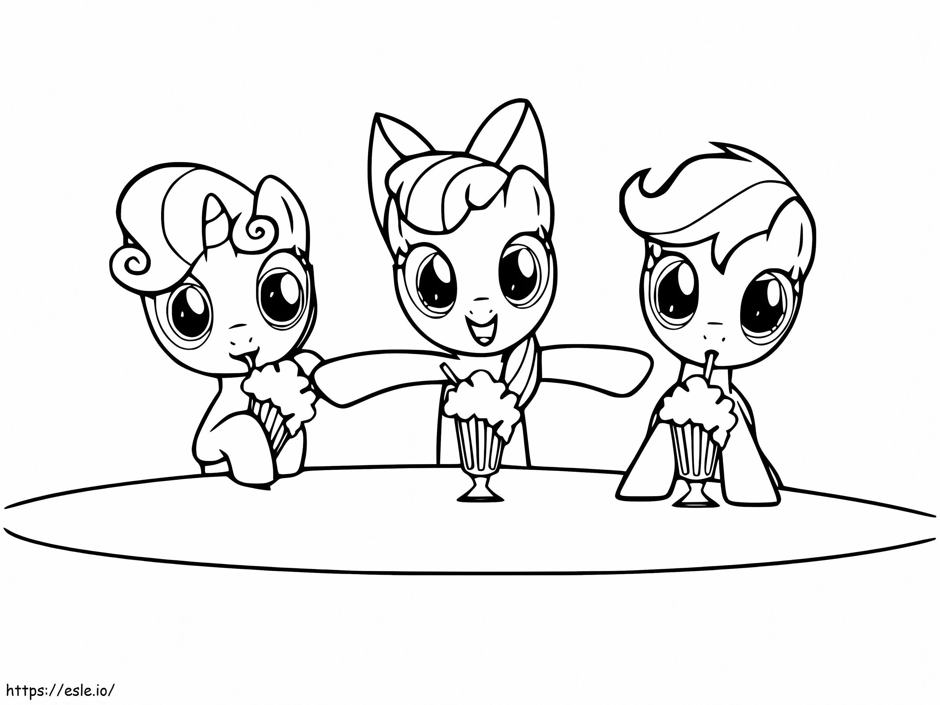 My Little Pony Printable coloring page