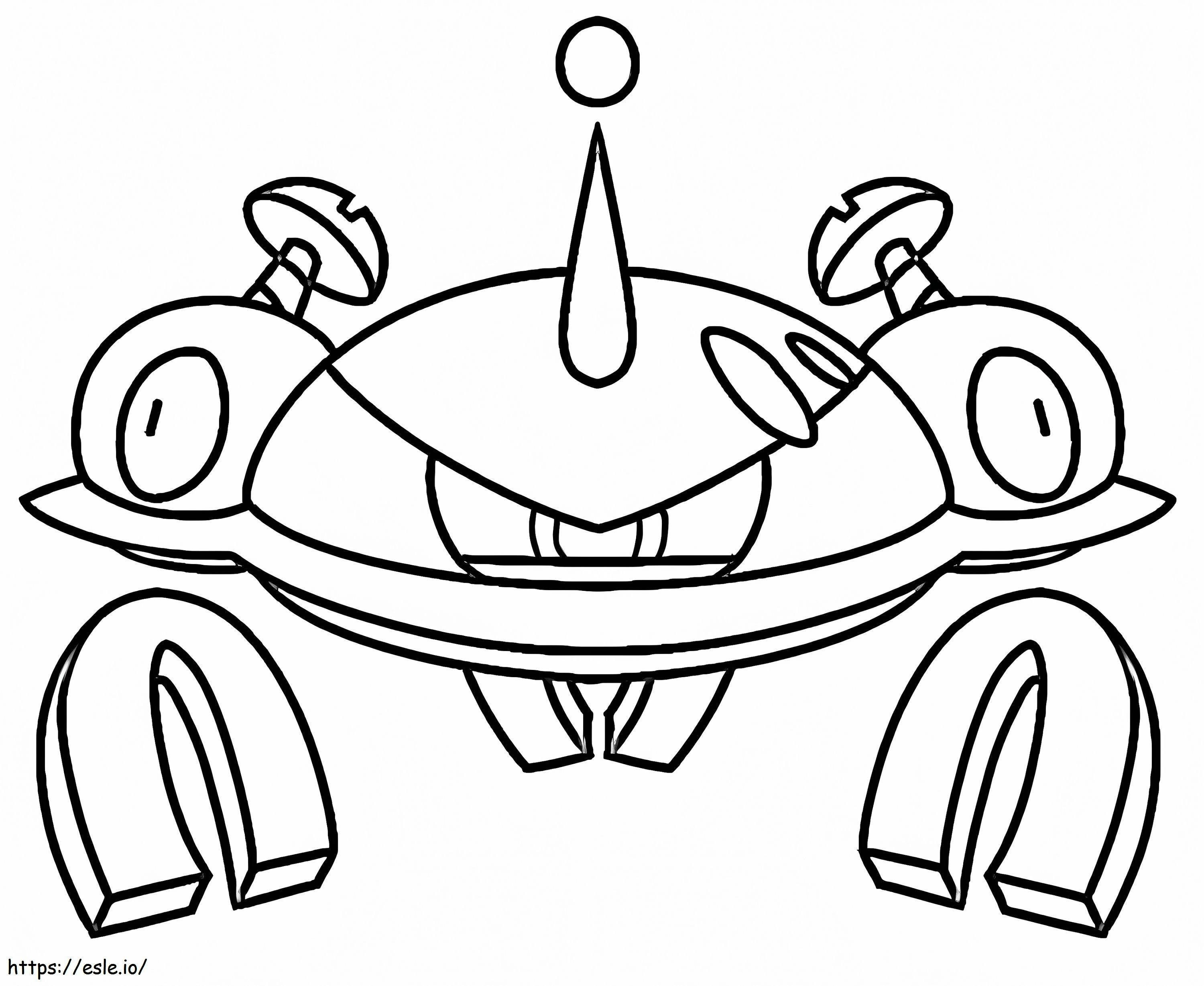 Magnezone Pokemon 1 coloring page
