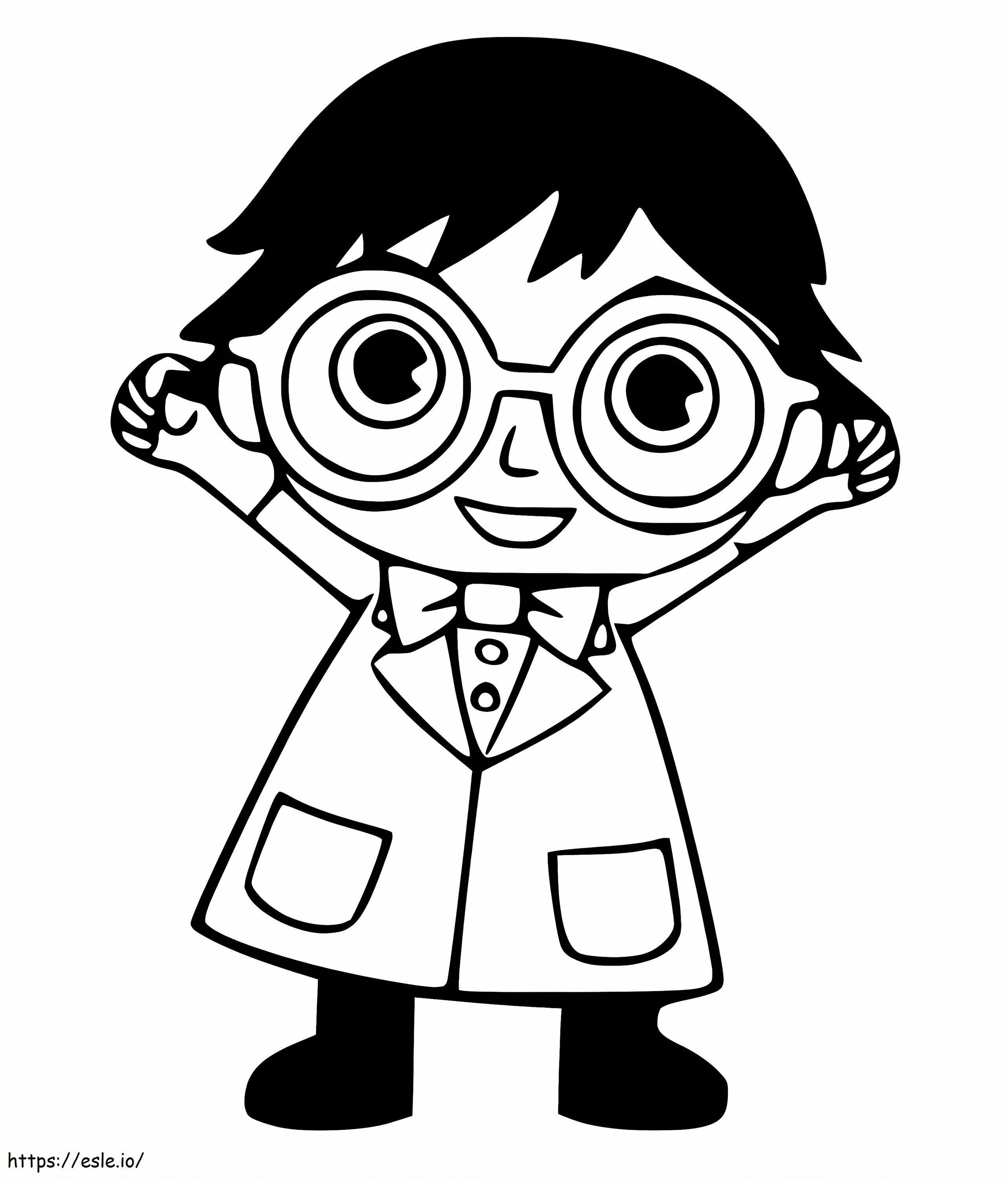 Doctor Ryan coloring page