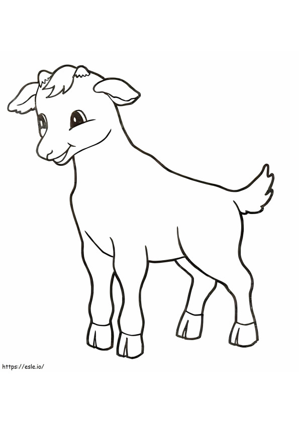 Little Calf coloring page