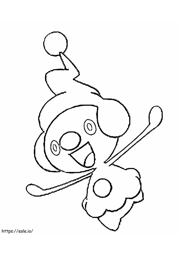 Mime Jr Gen 4 Pokemon kifestő