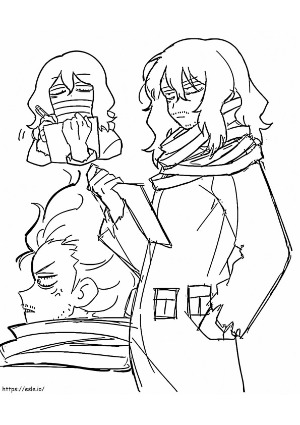 Free Printable Shota Aizawa