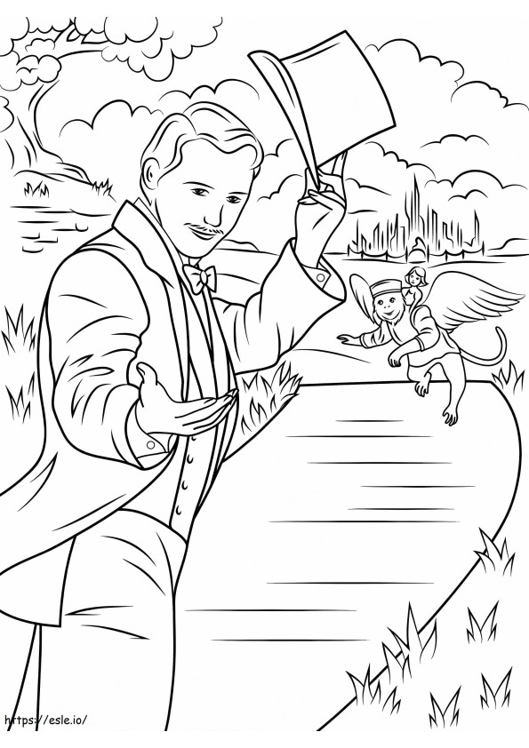 Oz The Great And Powerful coloring page