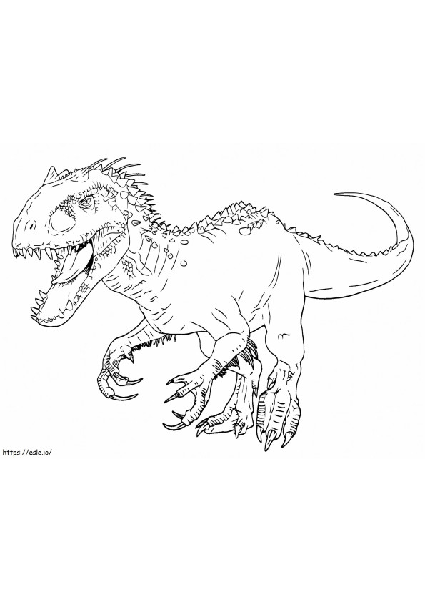  Indominus Rex Jurassic A4 E1600294717575 kifestő
