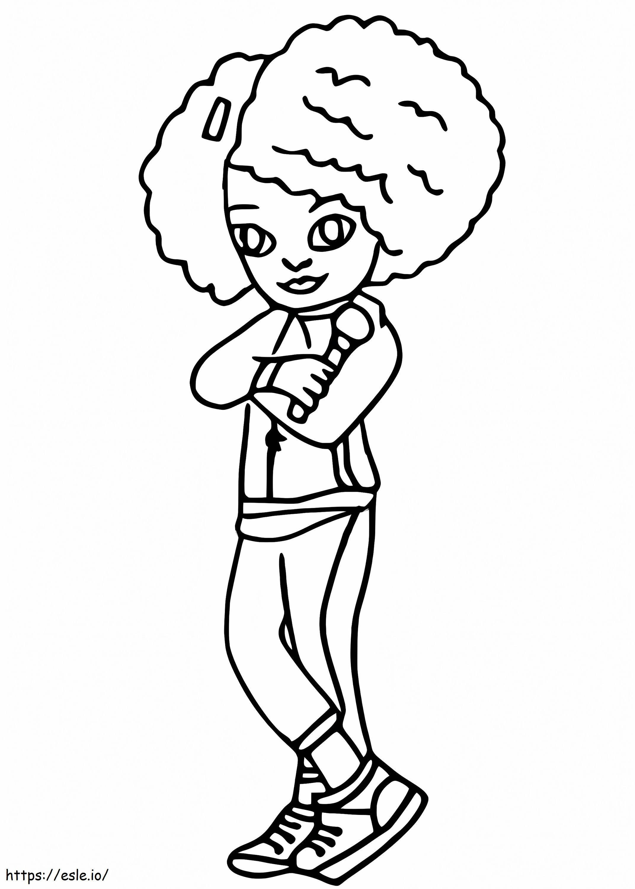 Karma From Karmas World coloring page