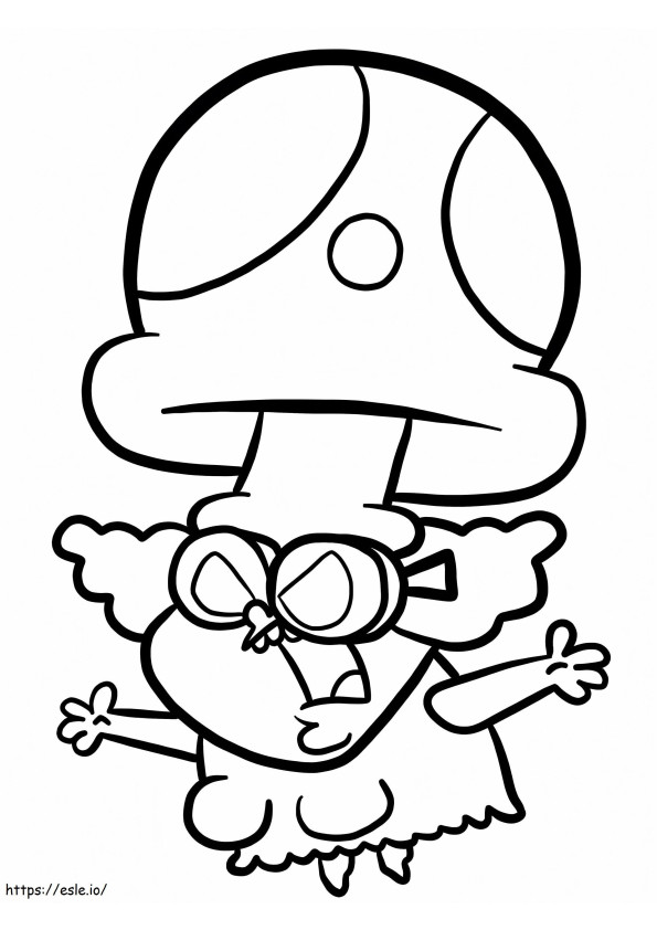 Truffles coloring page
