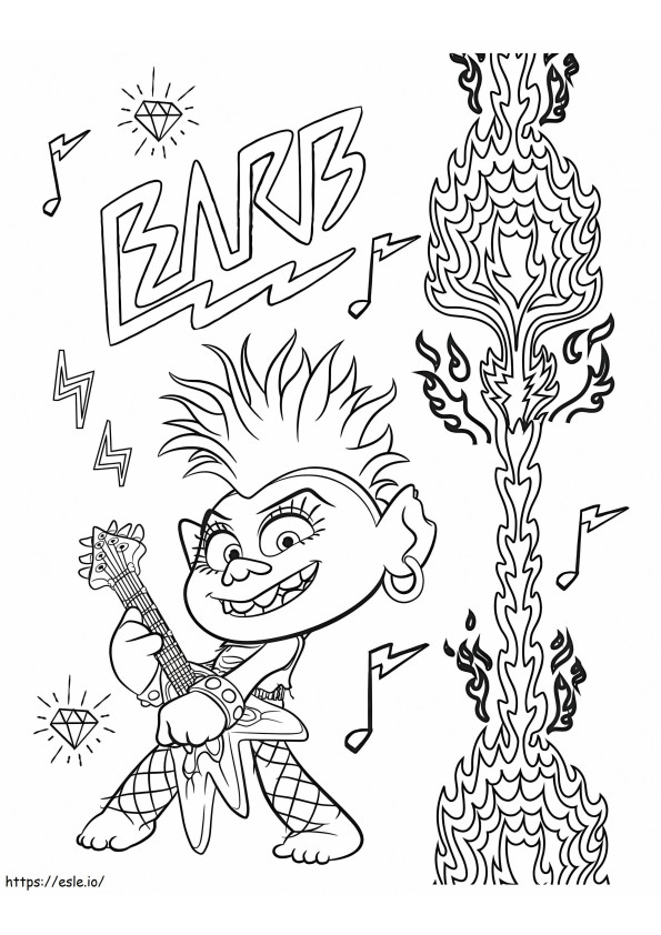 Queen Barb Loves To Rock