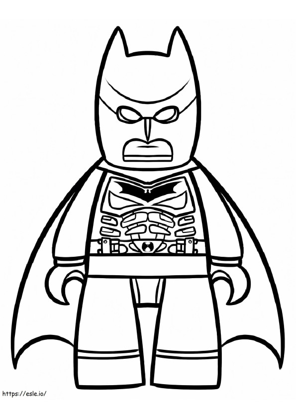 Coloriage Lego Batman 1 à imprimer dessin
