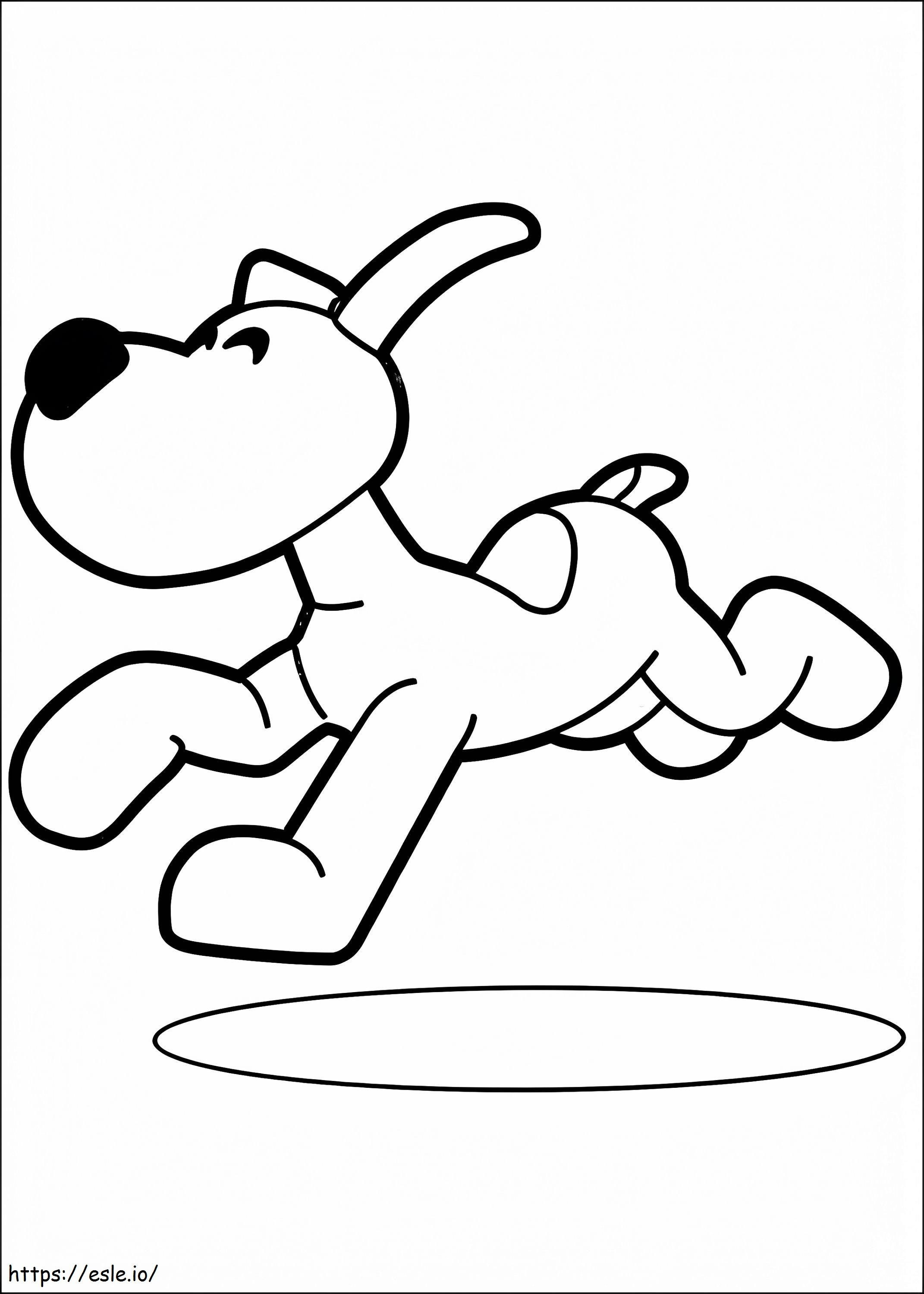 Happy Loula coloring page