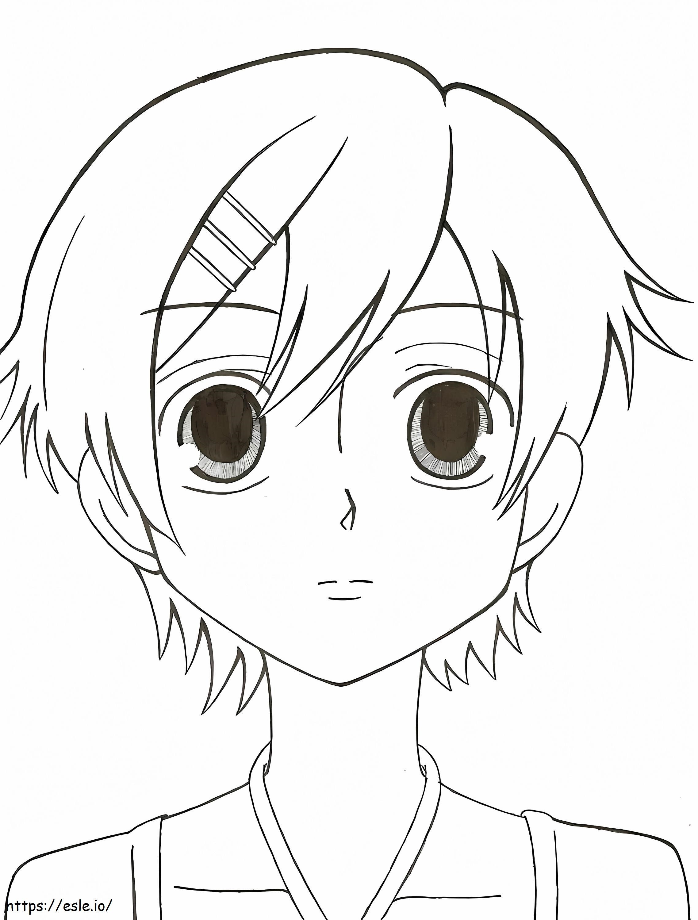 Haruhi Fujioka 1 de colorat