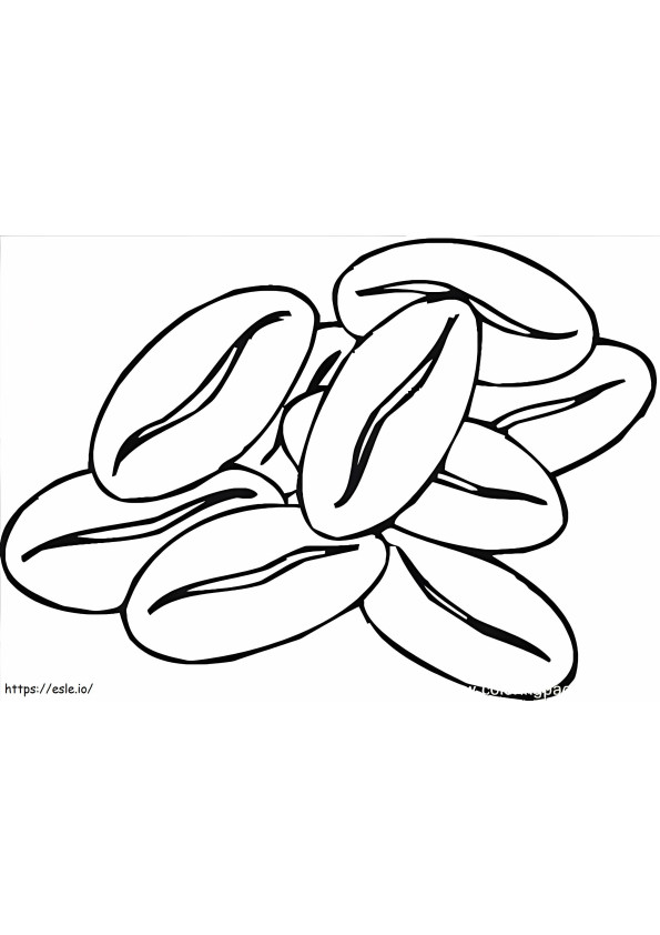 Good Bean coloring page