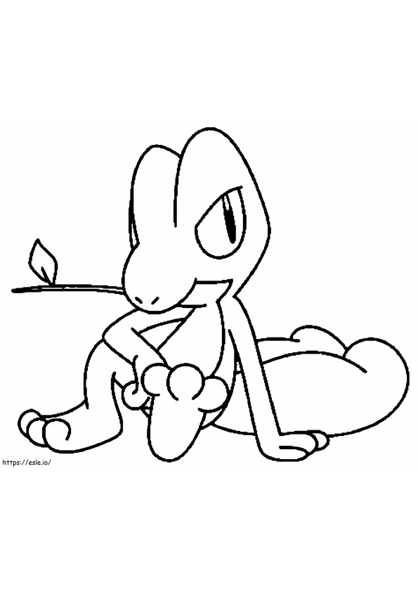 Treecko Pokemon'u Yazdır