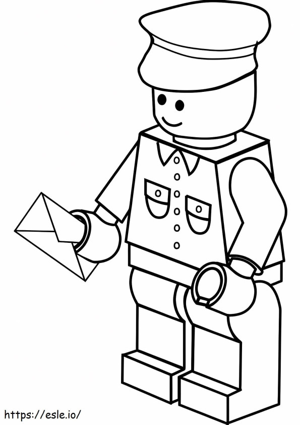 Lego-Postbote