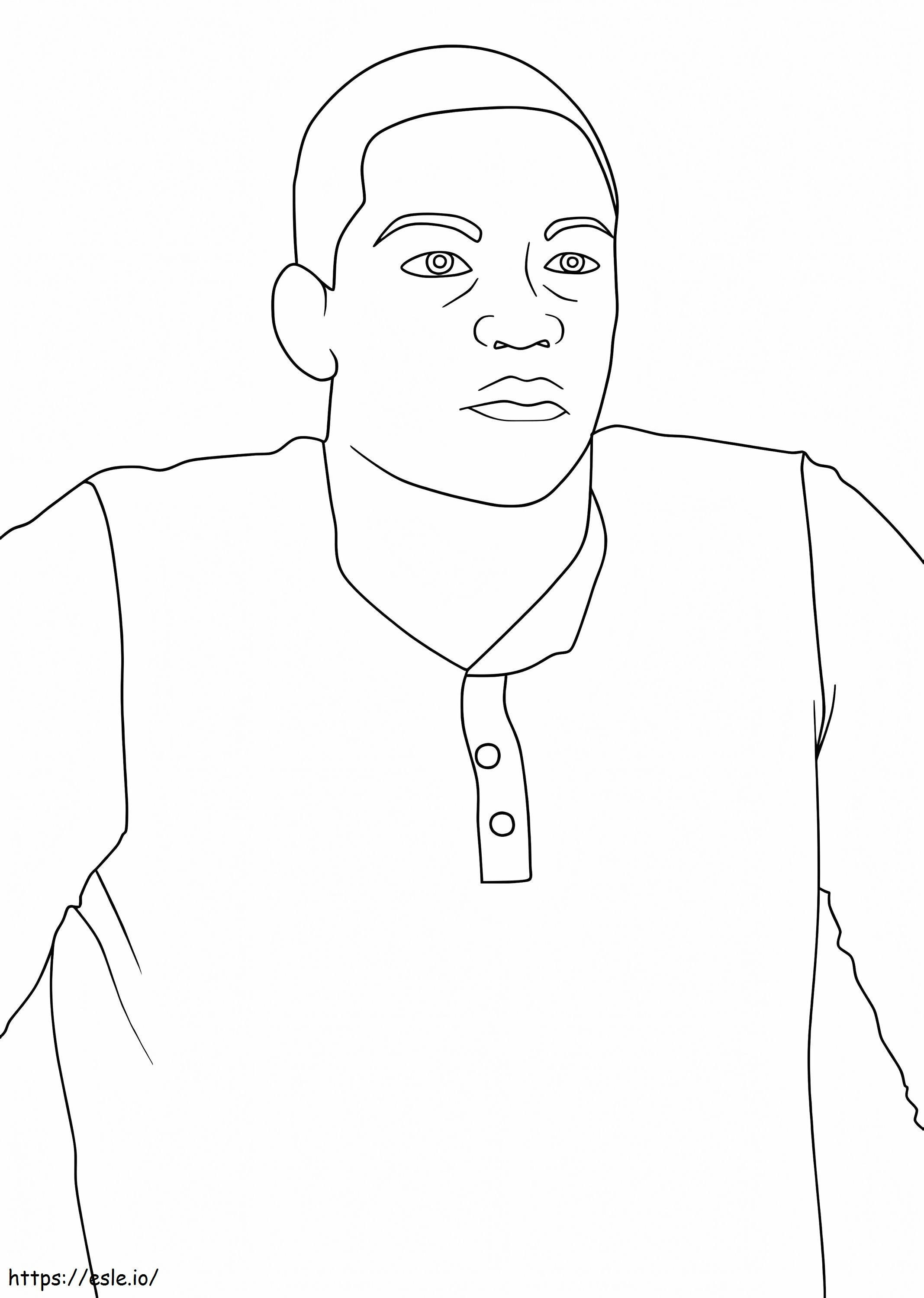 Marvin From The Boys coloring page