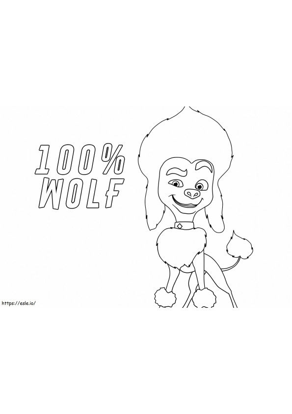 Freddy Lupin 1 coloring page