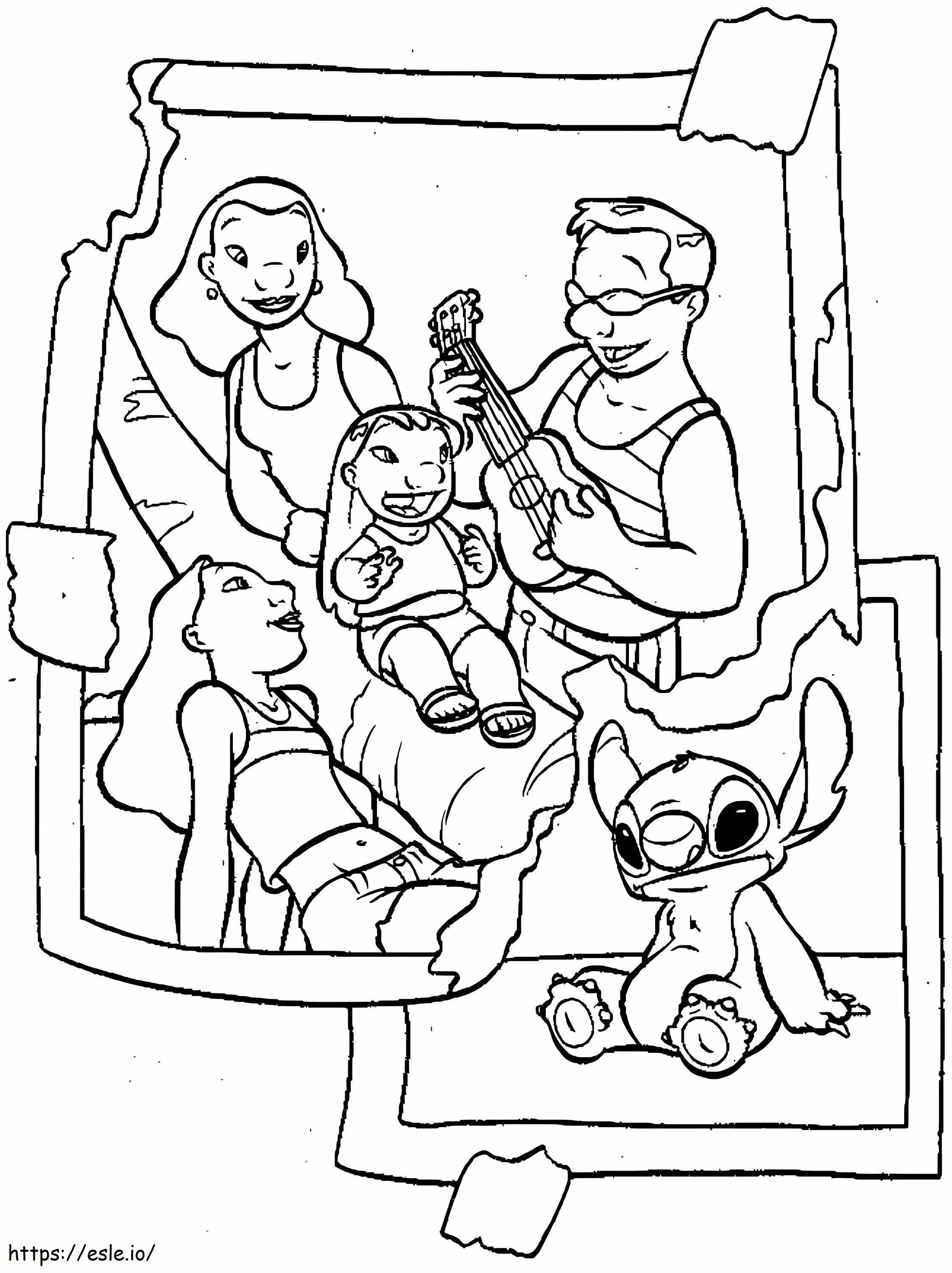 Good Stitch 2 coloring page