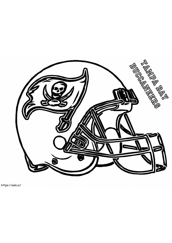 Tampa Bay Buccaneers coloring page