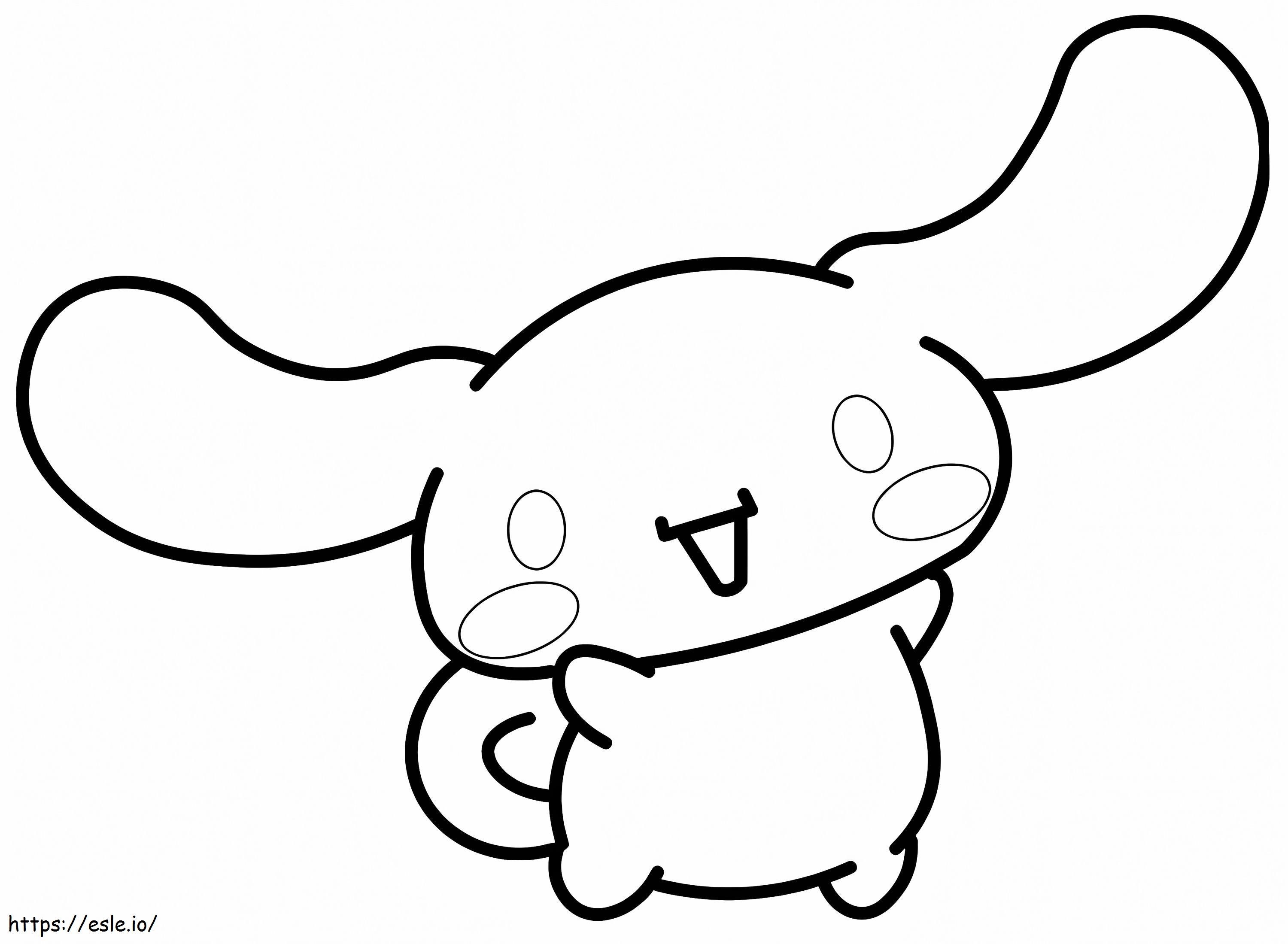 Cinnamoroll To Color Coloring Page Cinnamoroll To Color Coloring Page