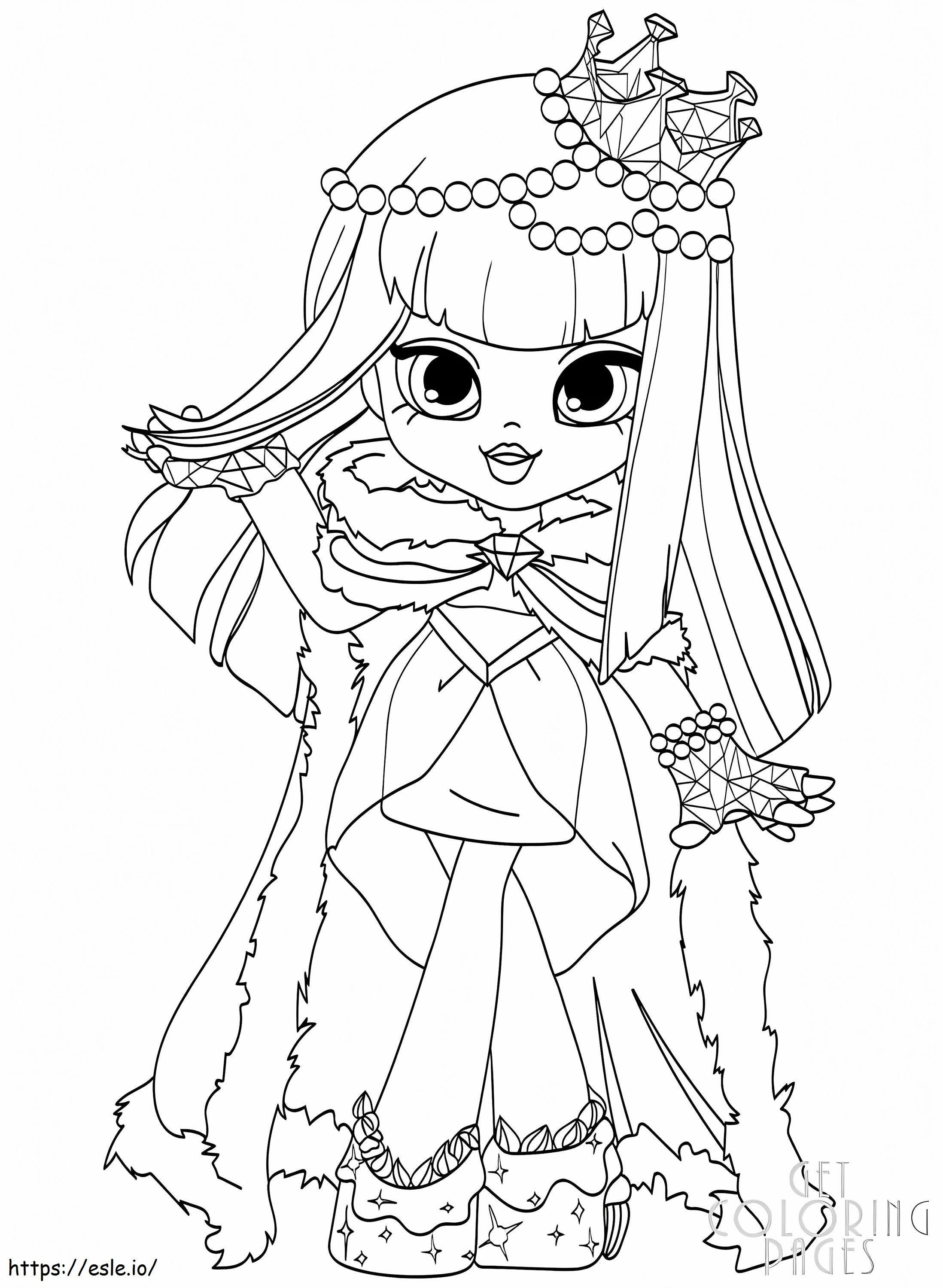 Cute Shopkins Shoppies coloring page