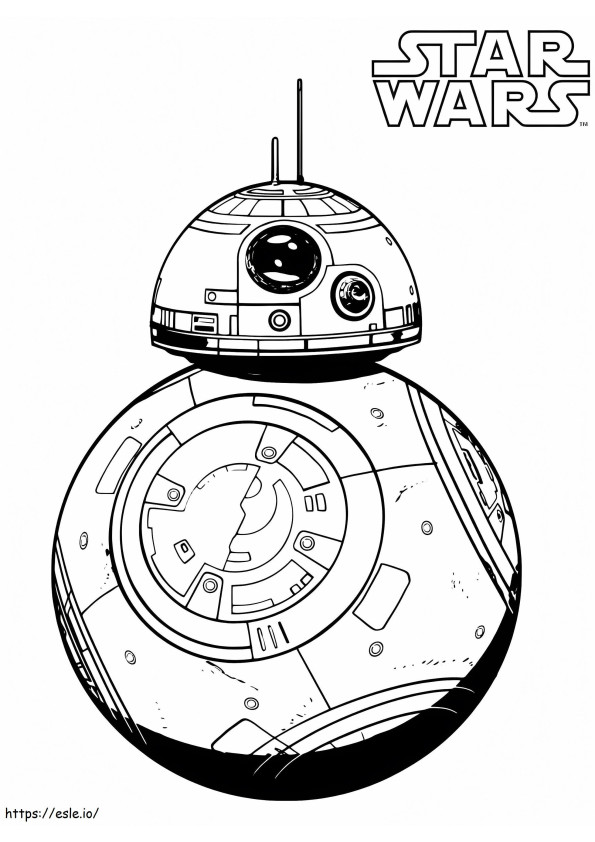 BB 8 To Print coloring page
