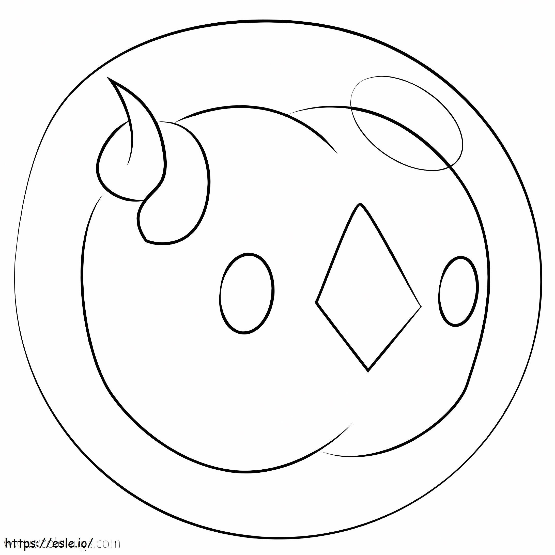 Solosis Pokemon 2 coloring page