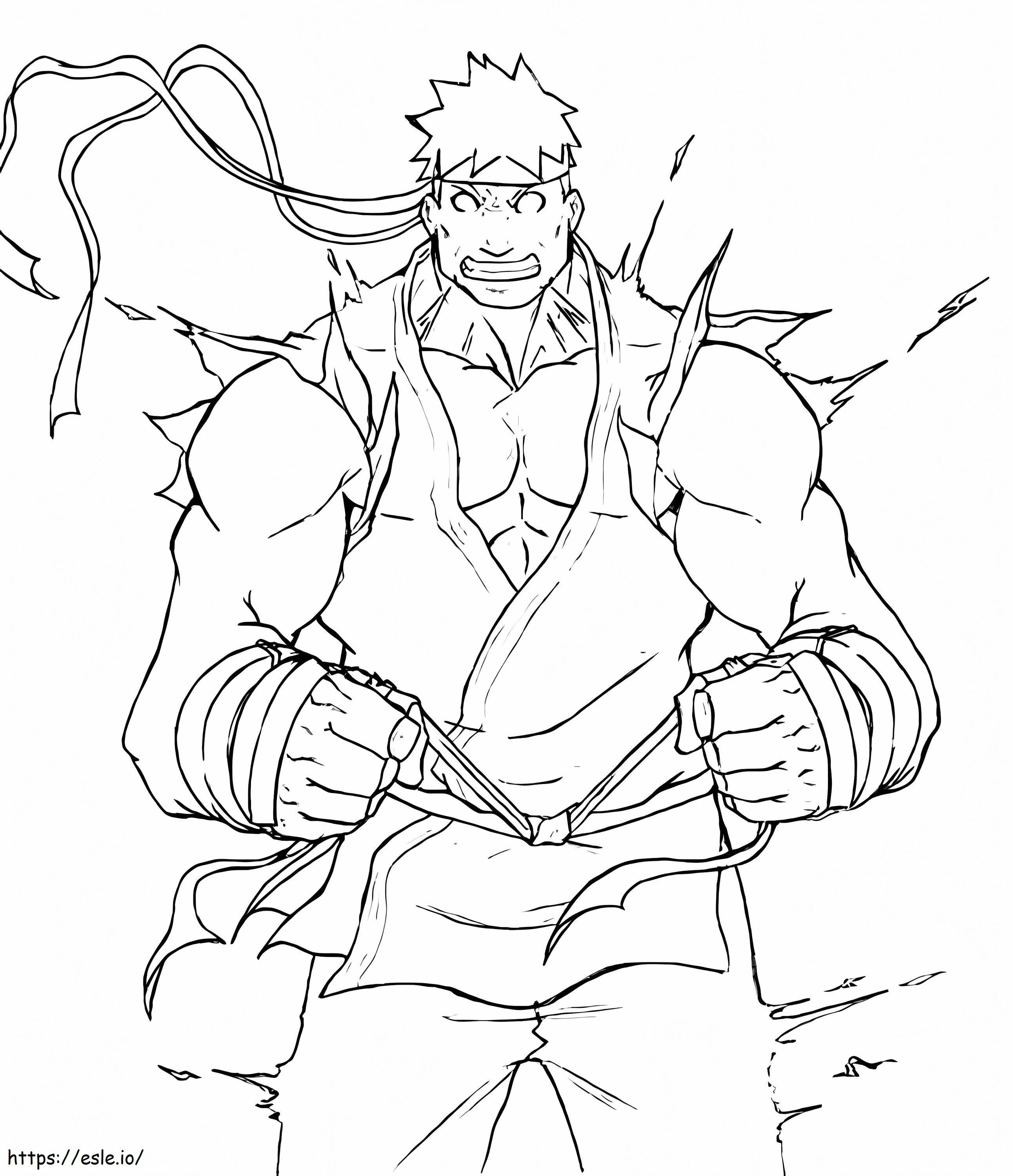 Great Ryu coloring page