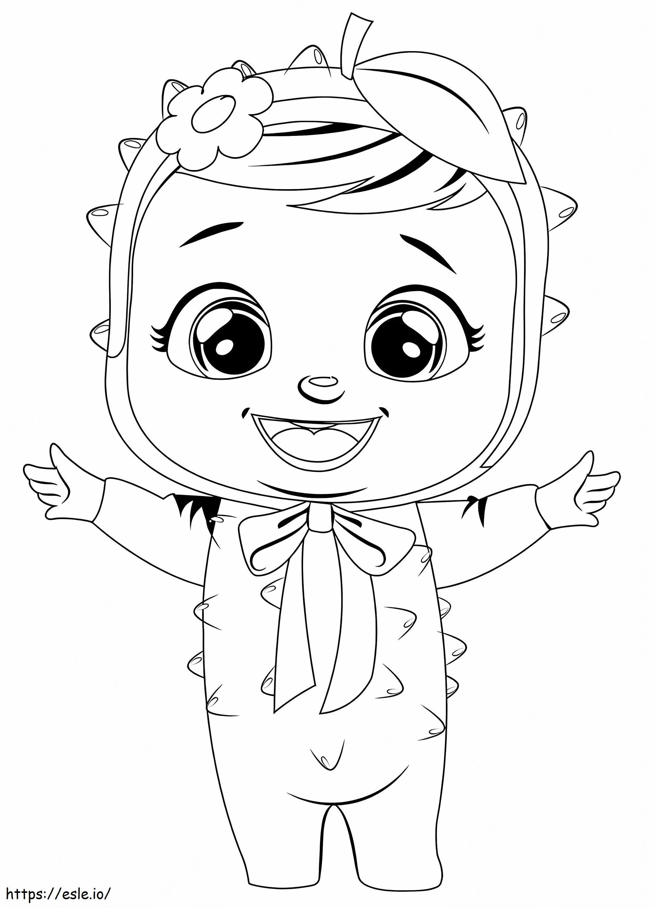 Lexi Cry Babie coloring page