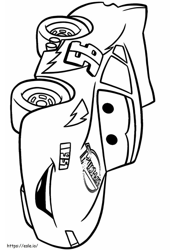 _Happy Lightning Mcqueen A4
