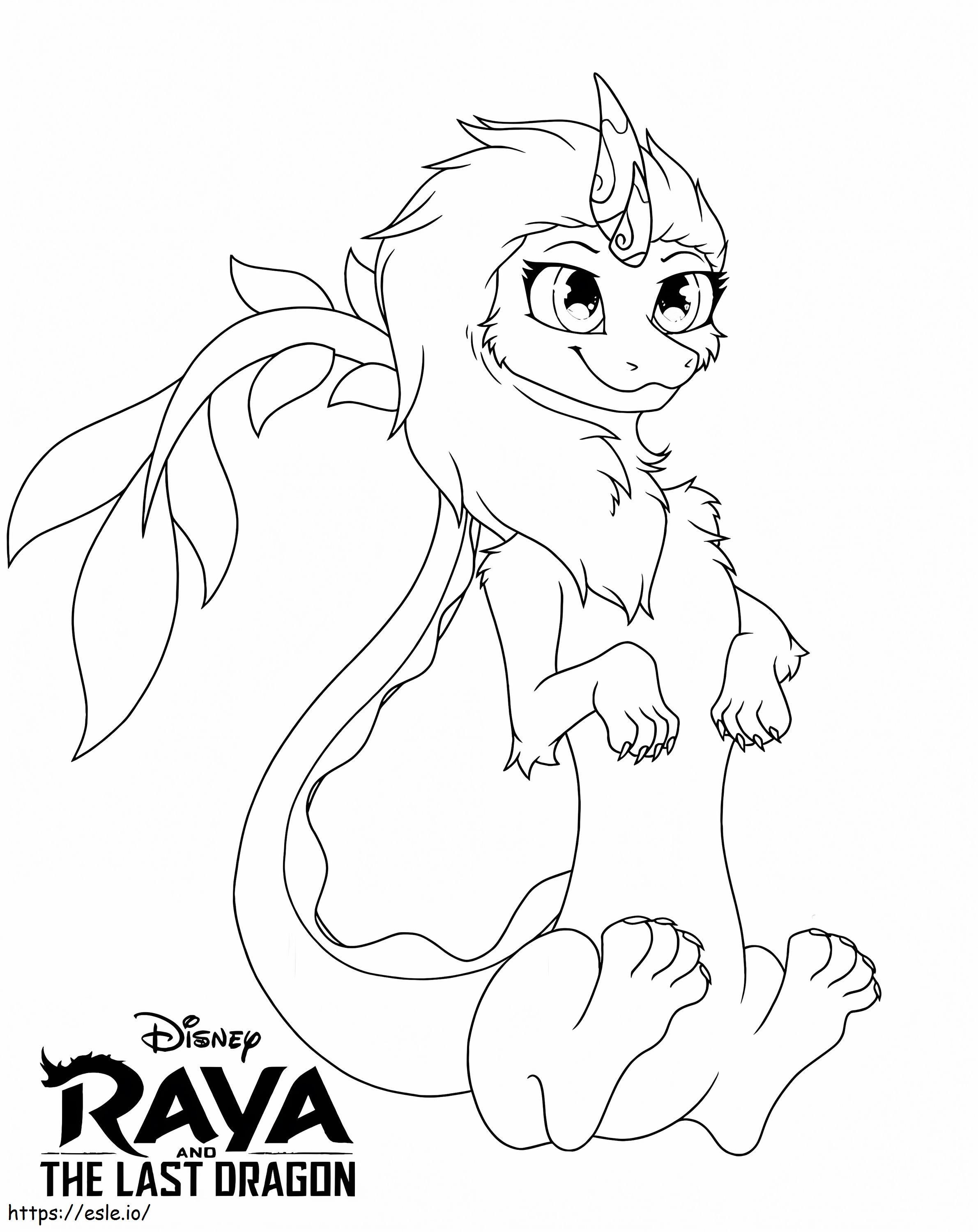 Cute Content Coloring Page