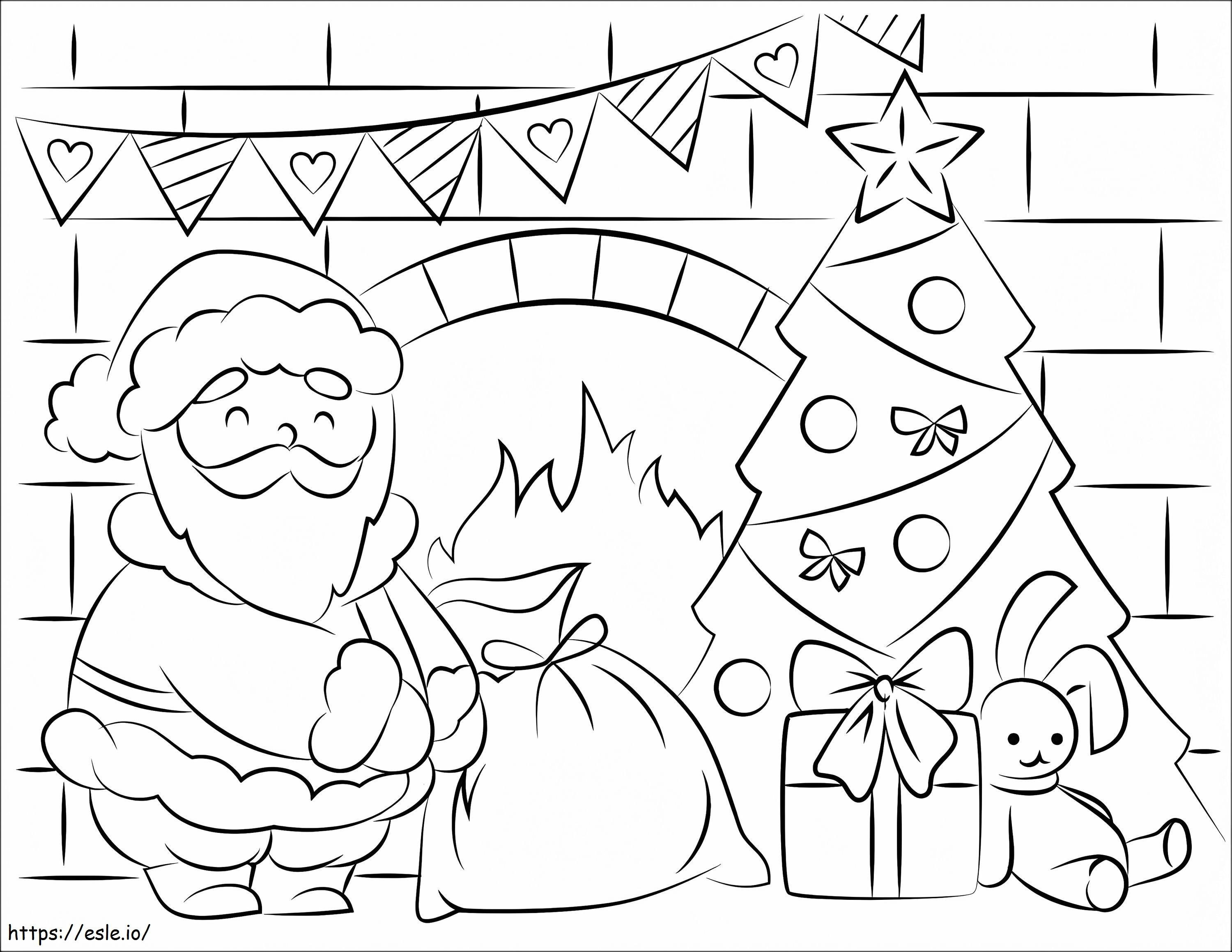 Santa Claus 3 coloring page