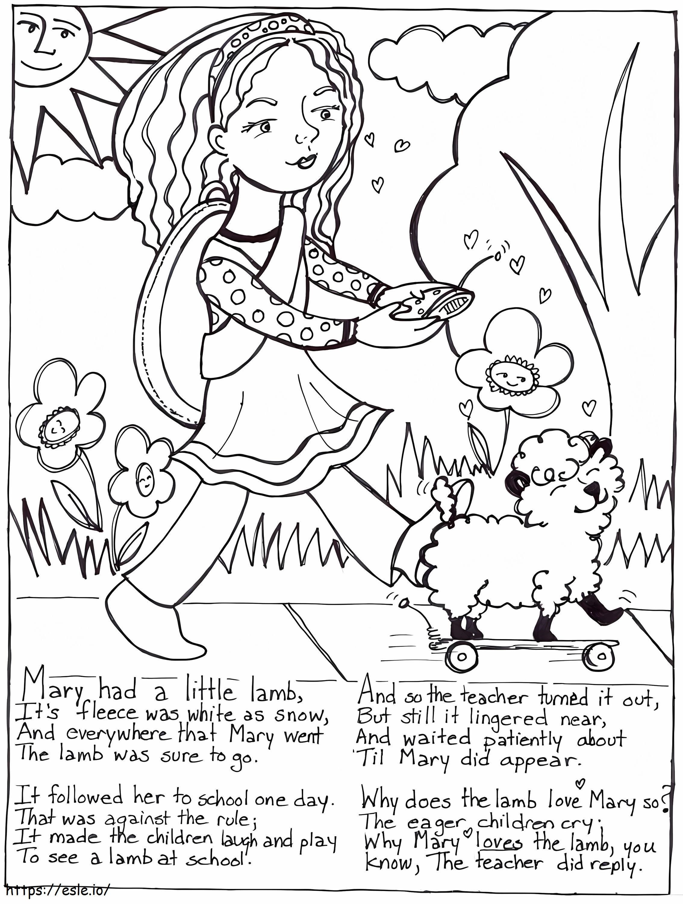 Nursery Rhymes 16 coloring page