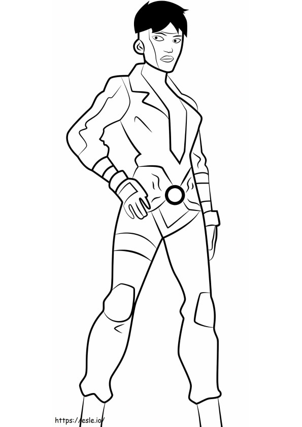 Rocket Young Justice A4