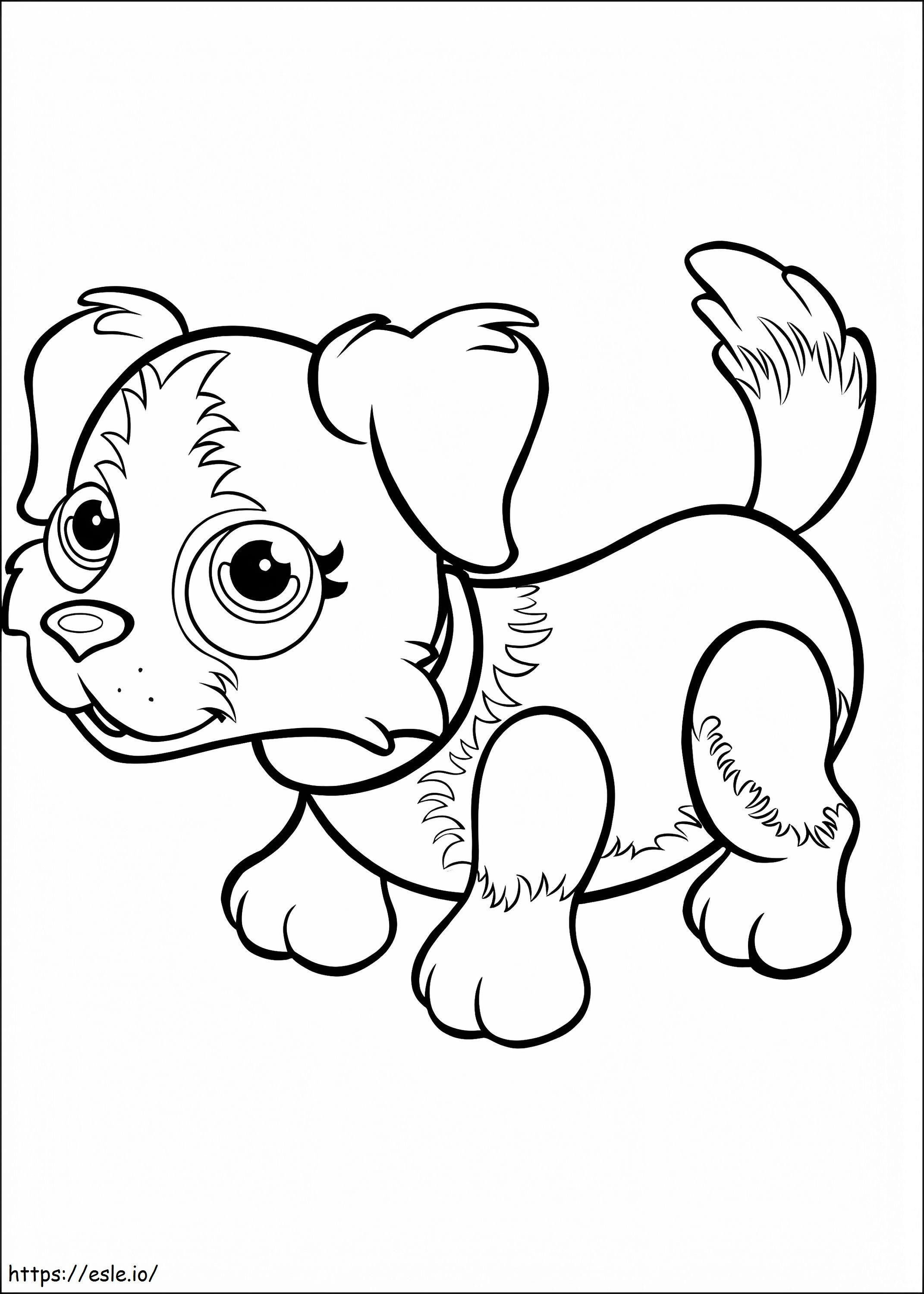 Free Printable Pet Parade coloring page