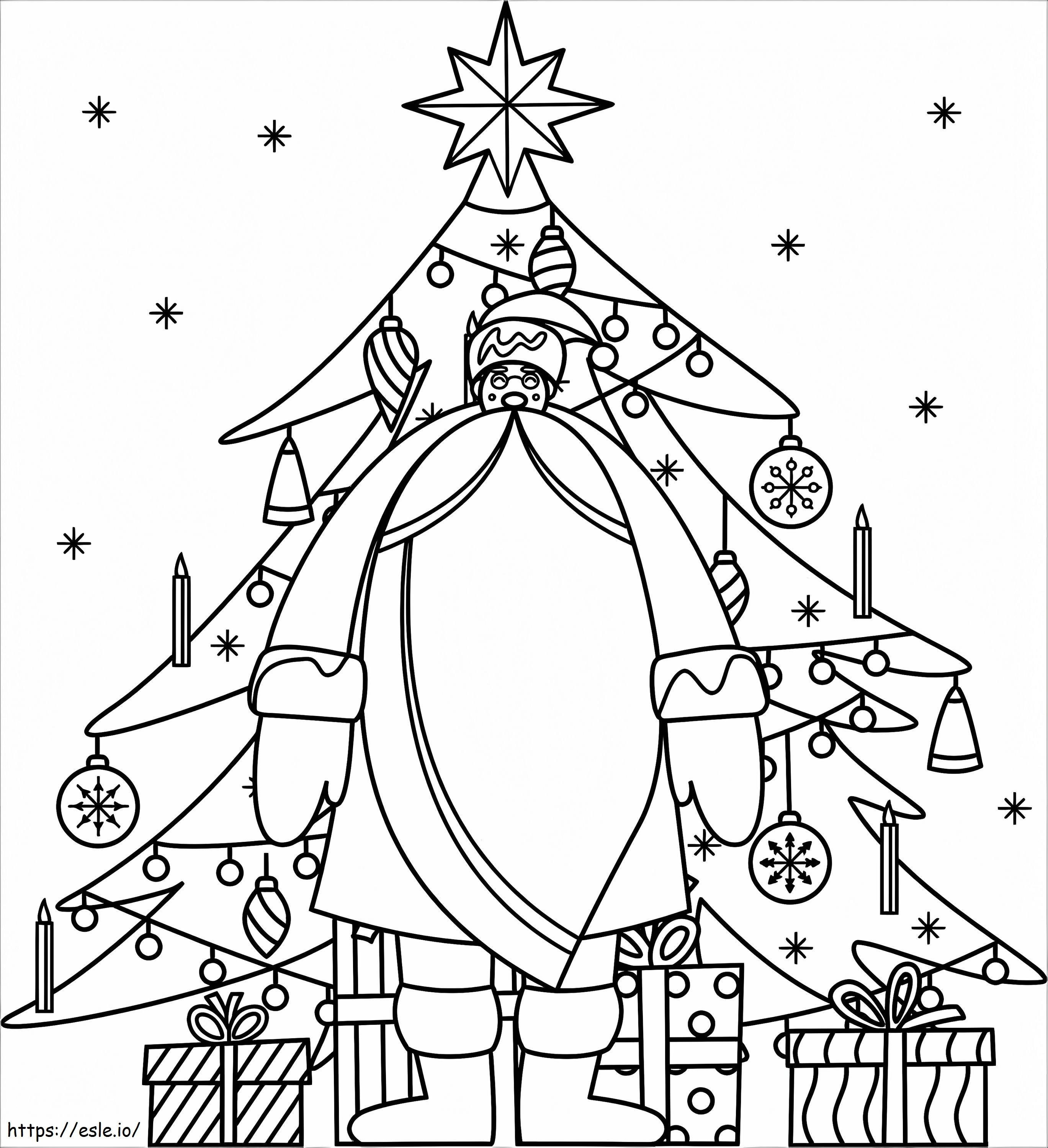 Santa Claus 13 coloring page