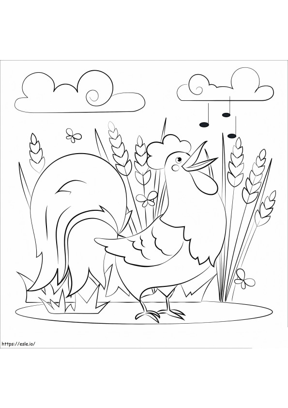Gallo animato