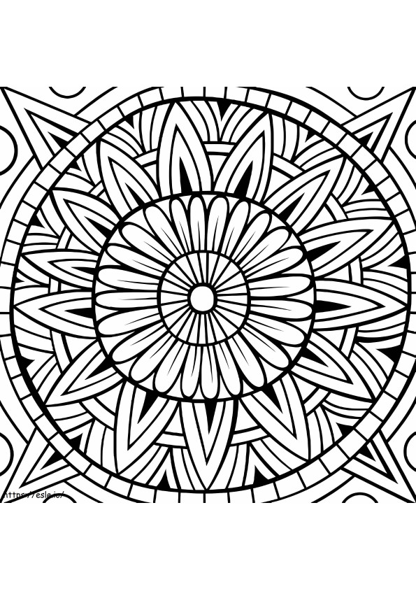 Mandala Rosette