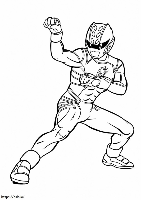 Power Ranger 15 para colorir