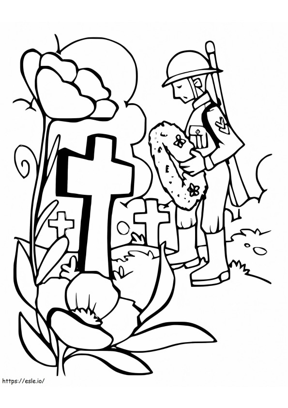 Tombstone 13 coloring page