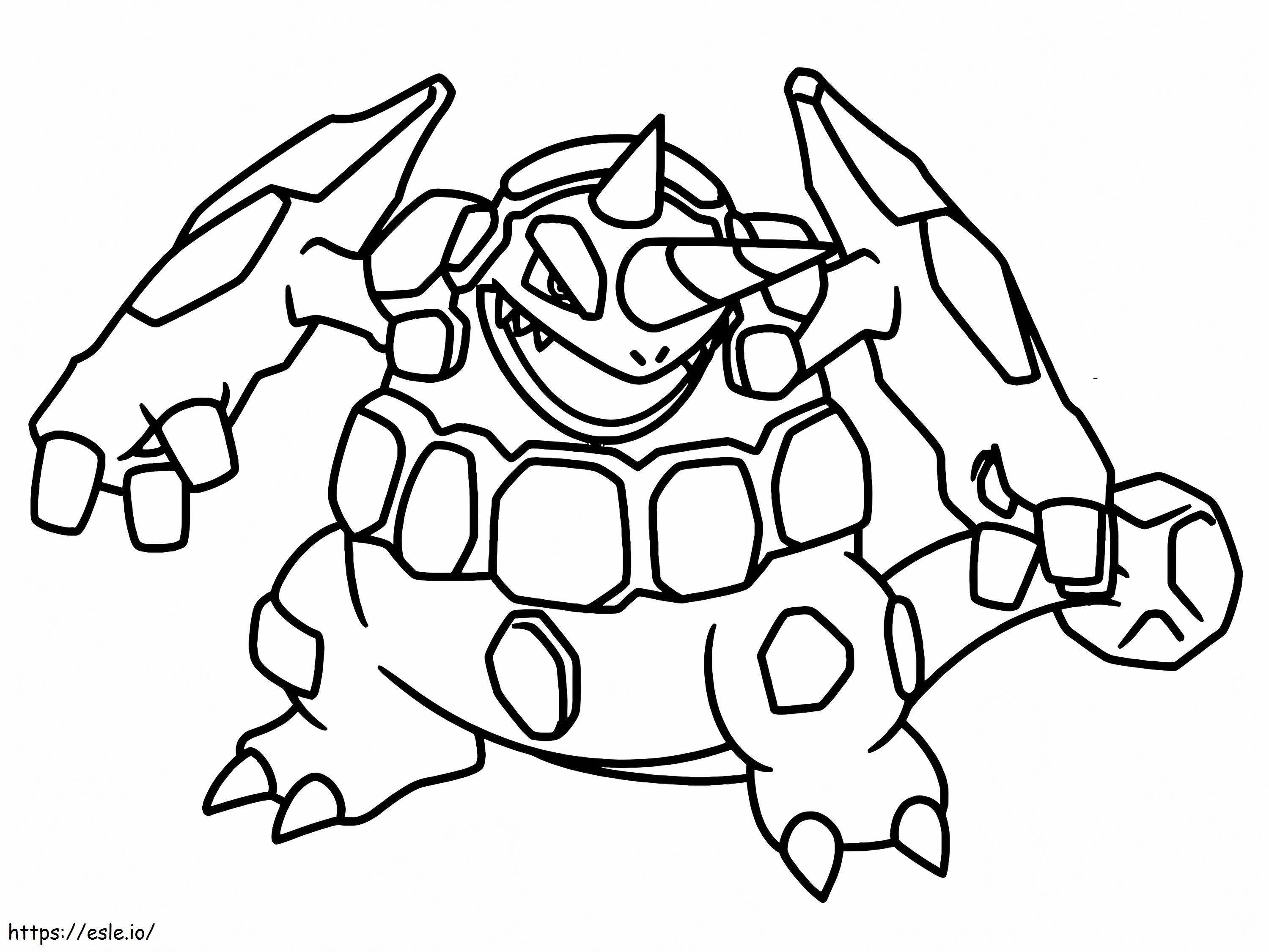 Pokemon Rhyperior 1 kolorowanka