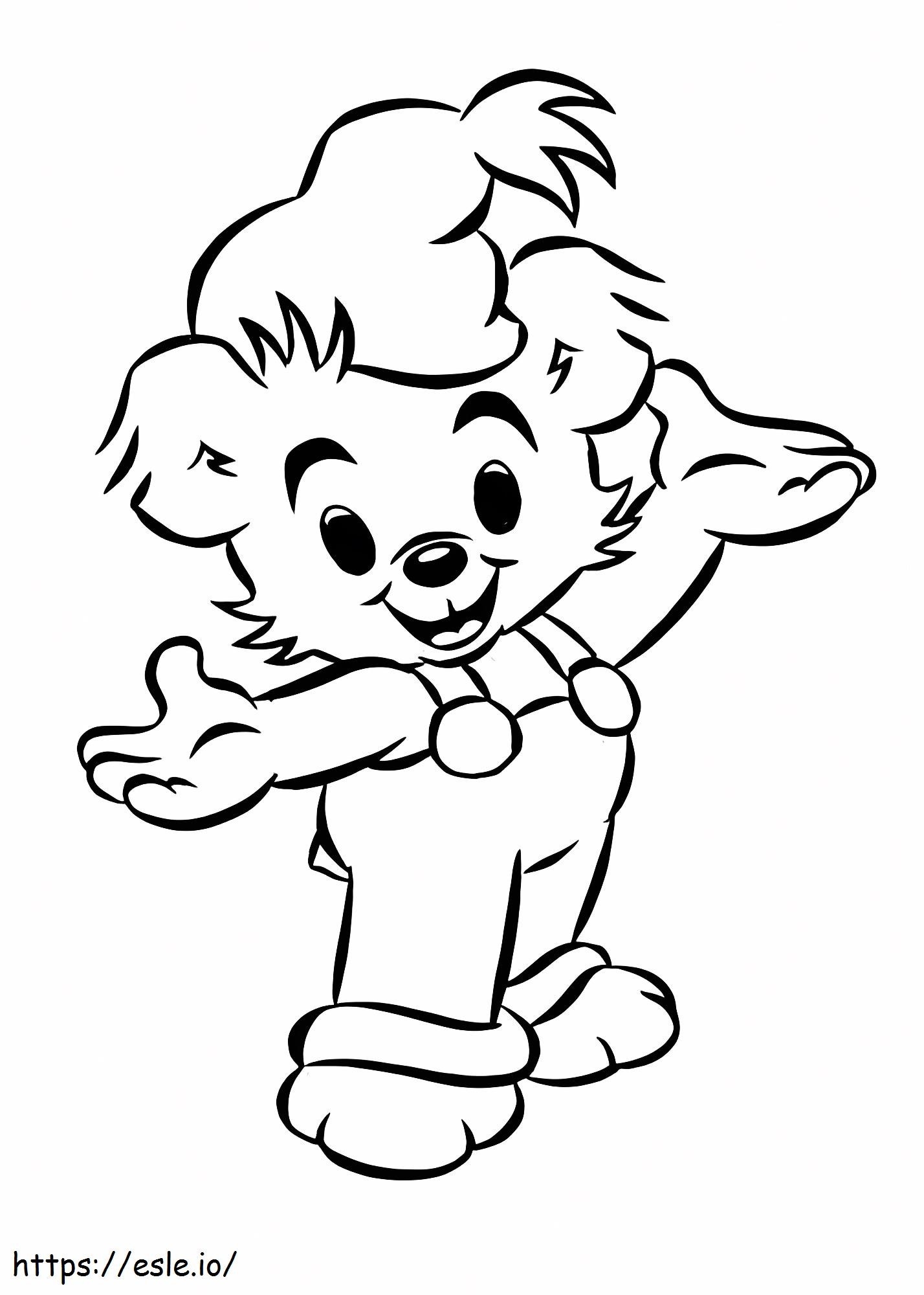 Bamse To Print coloring page