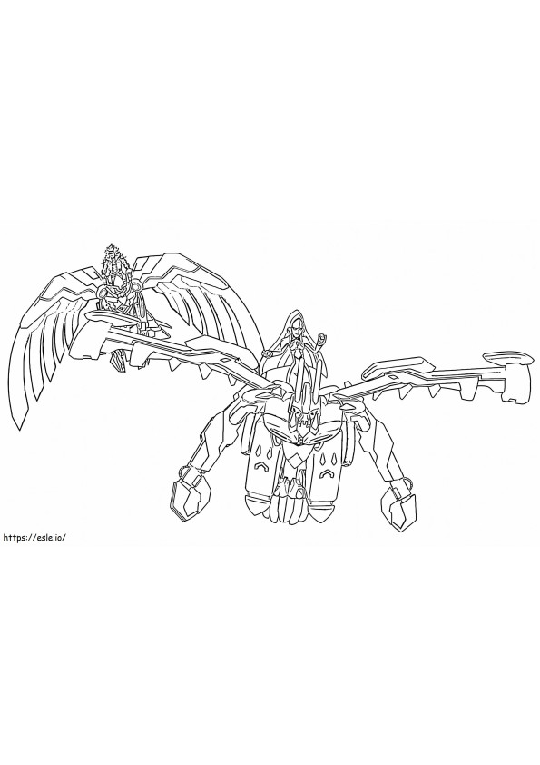 Screechers Wild 4 coloring page