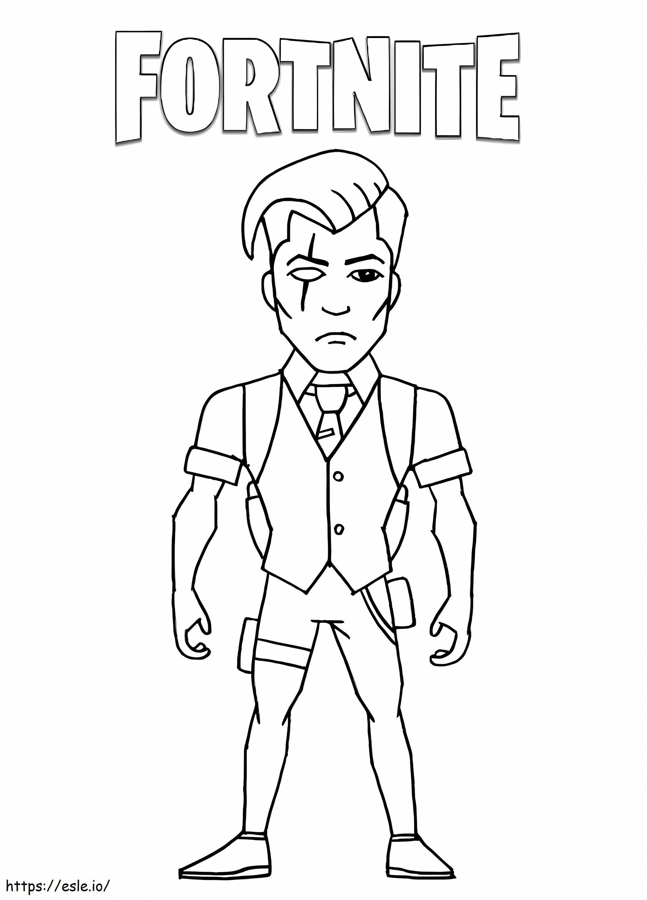 Midas Fortnite 736X1024 coloring page