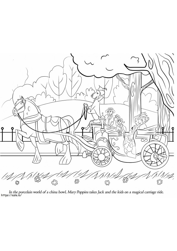 Mary Poppins Returns coloring page
