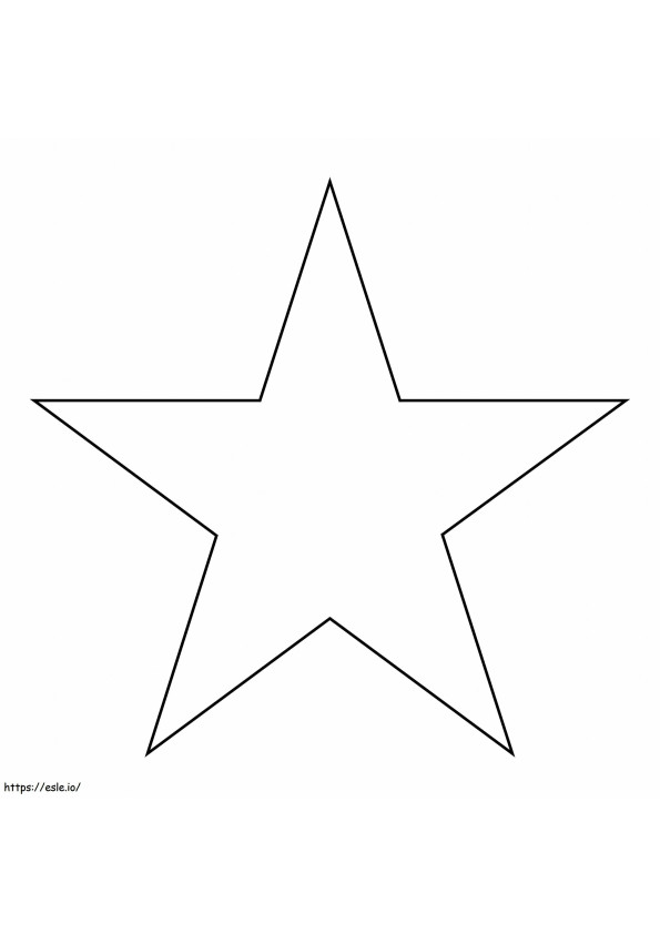 Awesome Star coloring page