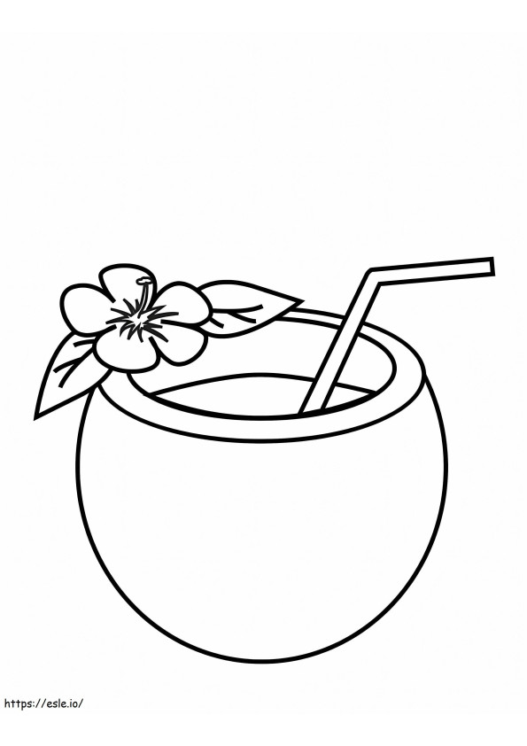 Coconut Online coloring page