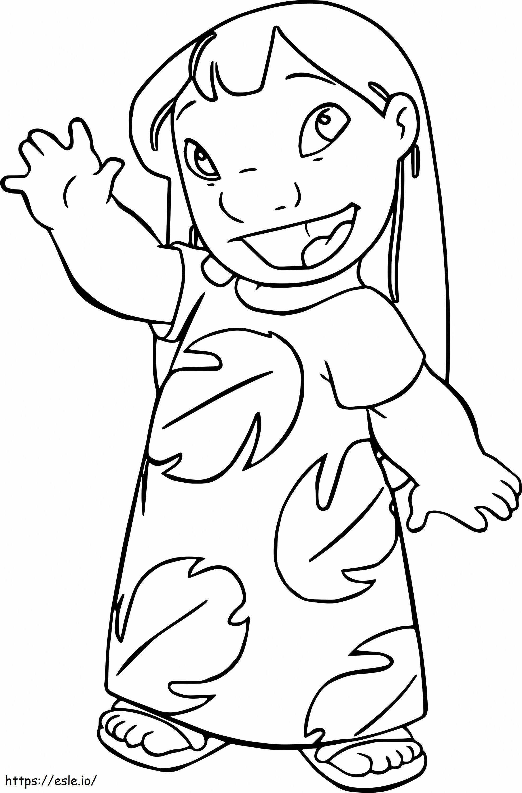 Lilo And Stitch Colouring In Pages 674X1024 1 coloring page