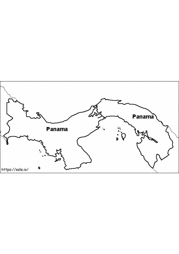  Panama4 kleurplaat
